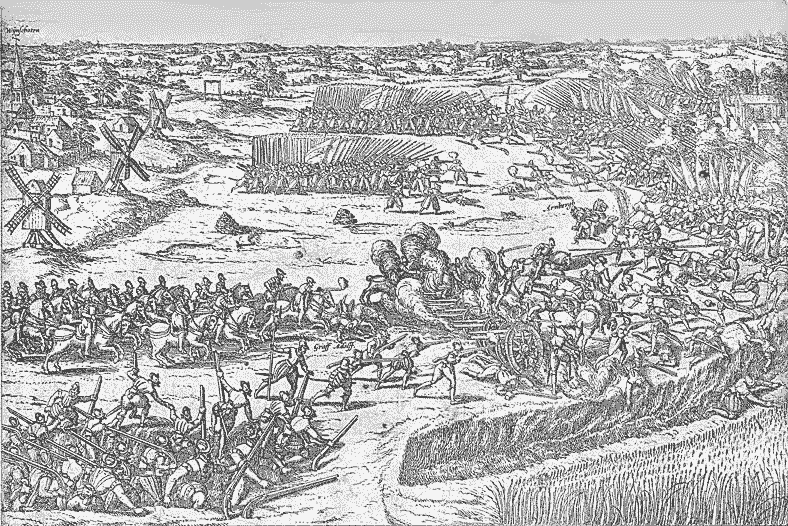 Overzicht van de Slag bij Heiligerlee.